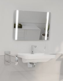 Specchio PANORAMA Med LED